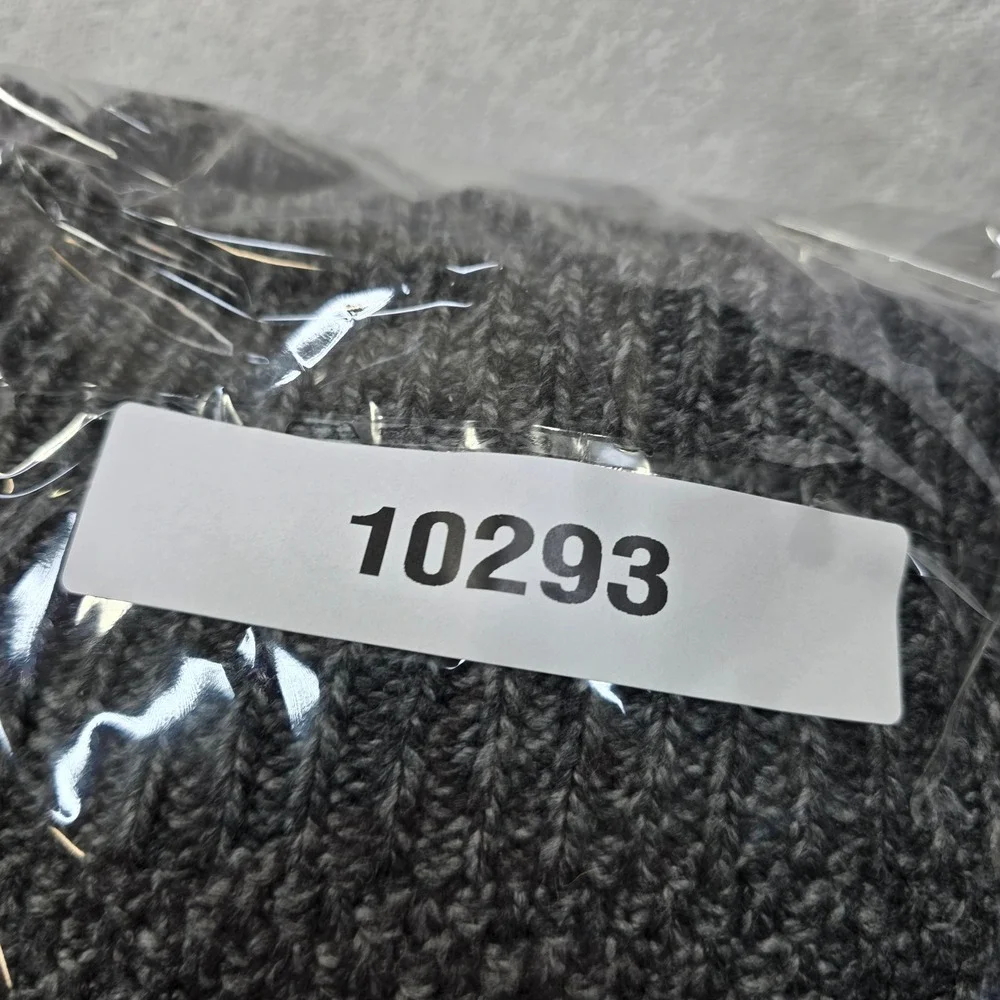 Canadiana Shawl Collar Cardigan‎ Sweater Mens Small Gray Cable Knit Chunky!